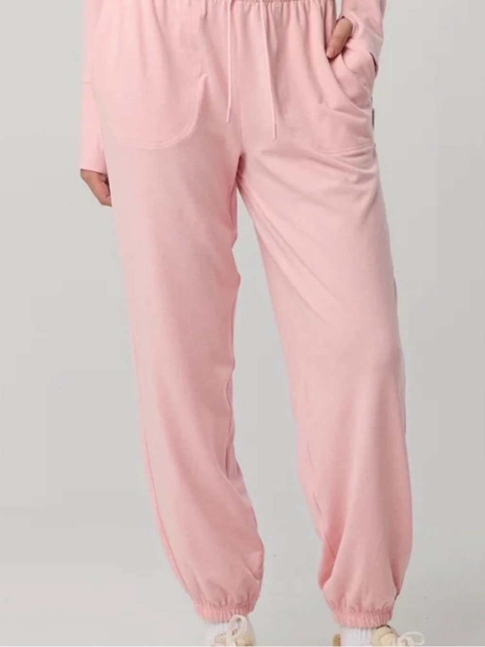 Offline by Aerie Relaxed Drawstring Joggers in Light Pink NWOT